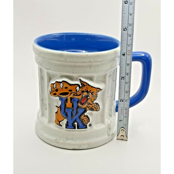 UK University of Kentucky Coffee Mug Cup Marble Column Design NCAA Wildcats Used - Picture 7 of 9